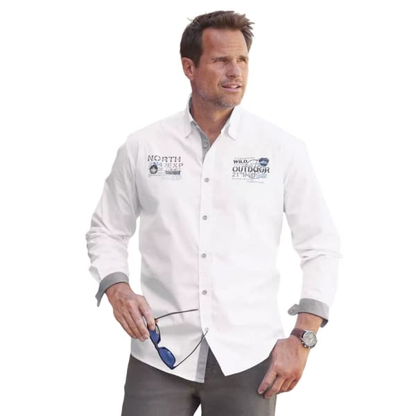 Atlas For Men Mens Pilot-Style T-Shirt