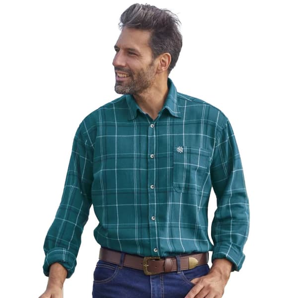 Atlas For Men Flanellskjorta för herrar (2-pack)