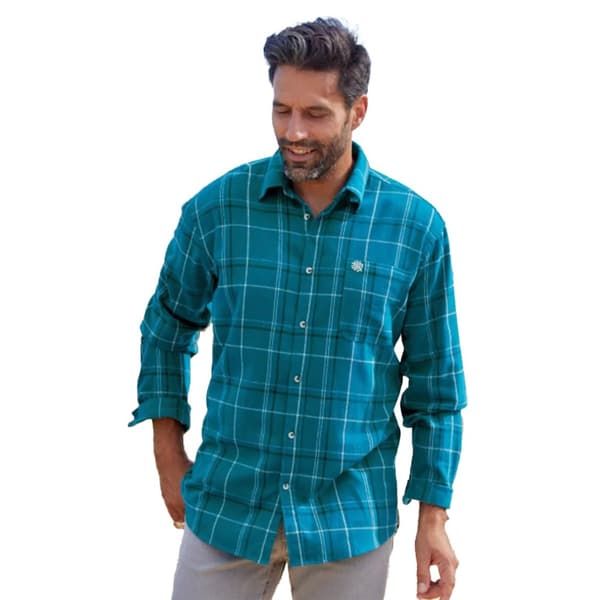Atlas For Men Flanellskjorta för herrar (2-pack)