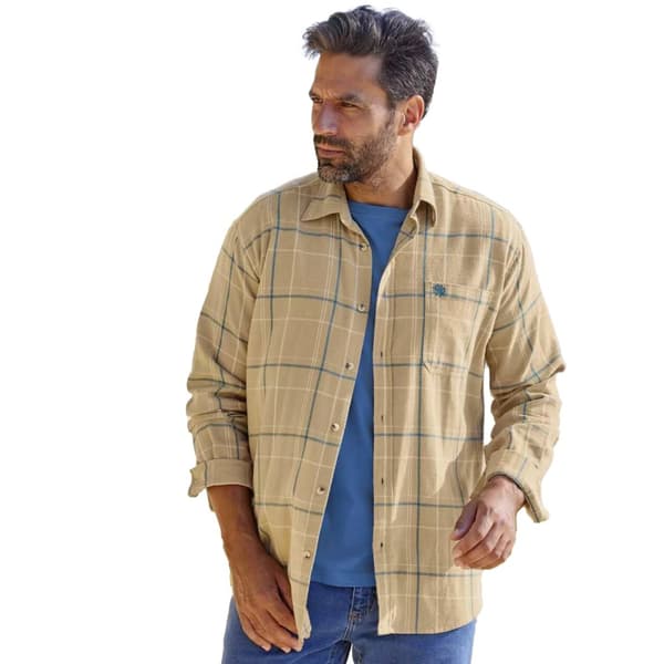 Atlas For Men Flanellskjorta för herrar (2-pack)