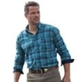Miniatyrbilde 2 av 4: Atlas For Men Mens Double Checked Flannel Shirt
