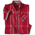 Miniatyrbilde 1 av 2: Atlas For Men Mens Checked Short-Sleeved Shirt