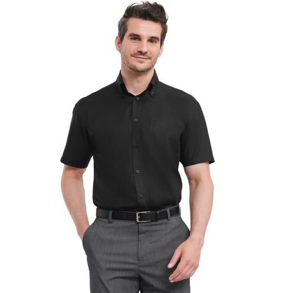 Russell Collection Mens Ultimate Short-Sleeved Shirt