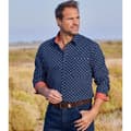 Miniatyrbilde 3 av 4: Atlas For Men Mens Patterned Poplin Shirt