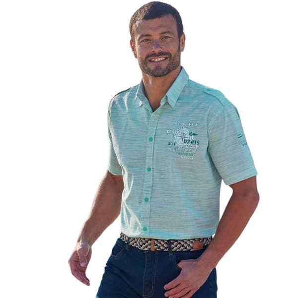 Atlas For Men Mens Slub Shirt