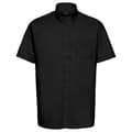 Miniatyrbilde 1 av 3: Russell Collection Mens Oxford Easy-Care Short-Sleeved Shirt
