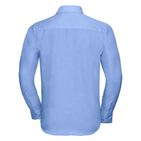 Russell Collection Mens Ultimate Tailored Långärmad Skjorta