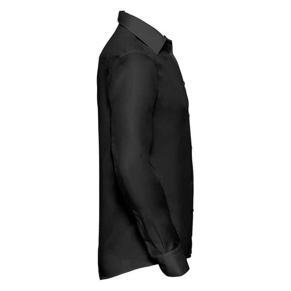 Russell Collection Mens Ultimate Tailored Långärmad Skjorta