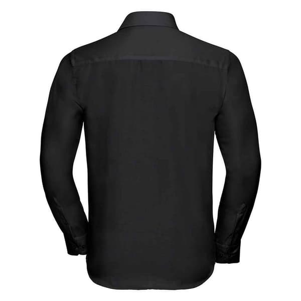 Russell Collection Mens Ultimate Tailored Långärmad Skjorta
