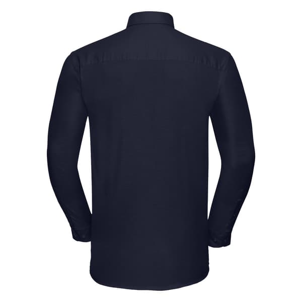 Russell Mens Oxford Easy-Care Long-Sleeved Shirt