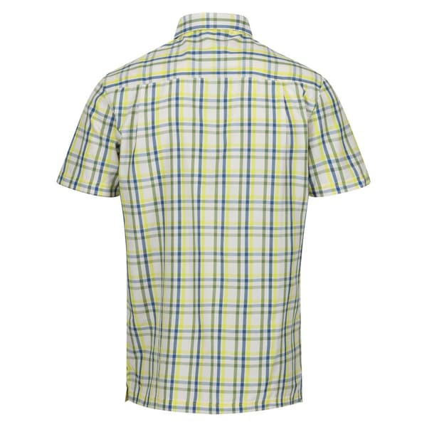 Regatta Mens Mindano VIII Checked Short-Sleeved Shirt