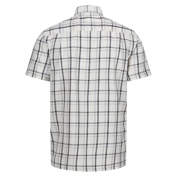 Regatta Mens Mindano VIII Checked Short-Sleeved Shirt