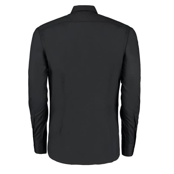 Kustom Kit Mens Slim Long-Sleeved Business Shirt