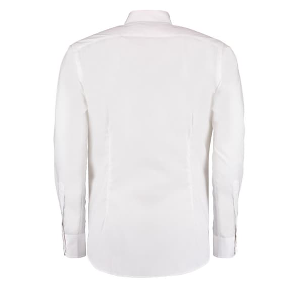 Kustom Kit Mens Slim Long-Sleeved Business Shirt