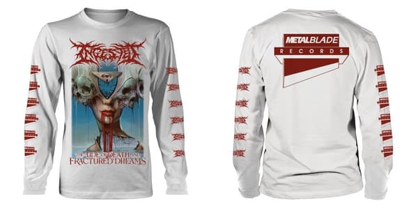 INGESTED - LONGSLEEVE, THE TIDE OF DEATH AND FRACTURED DREAMS M