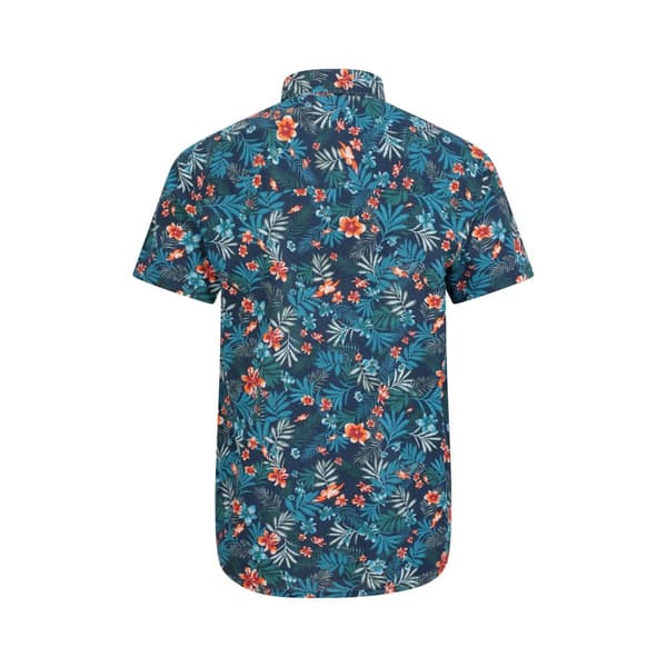Mountain Warehouse Mens Tropical Floral Short-Sleeved Shirt