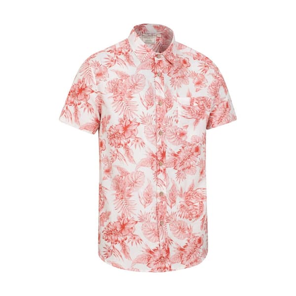 Mountain Warehouse Mens Tropical Leaves Shirt