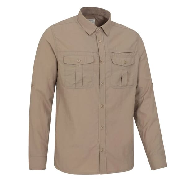 Mountain Warehouse Mens Navigator II Mosquito Repellent Shirt