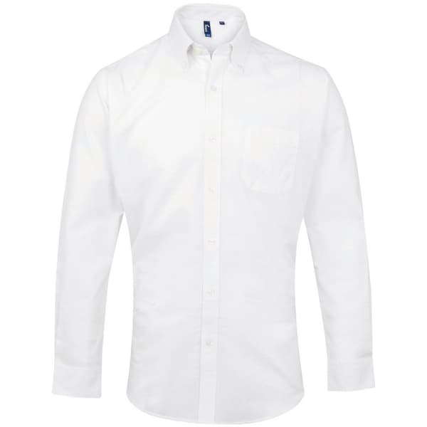 Premier Mens Signature Oxford Long-Sleeved Shirt