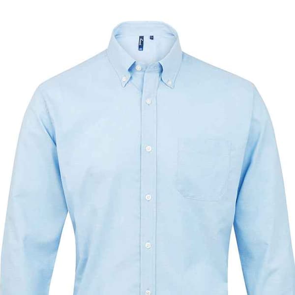 Premier Mens Signature Oxford Long-Sleeved Shirt