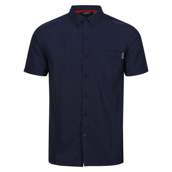 Regatta Mens Mindano VIII Diamond Short-Sleeved Shirt