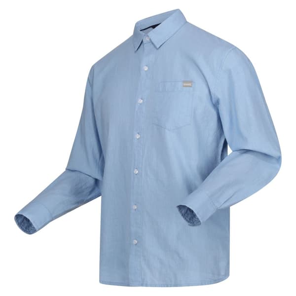Regatta Mens Babbinswood Linen Shirt