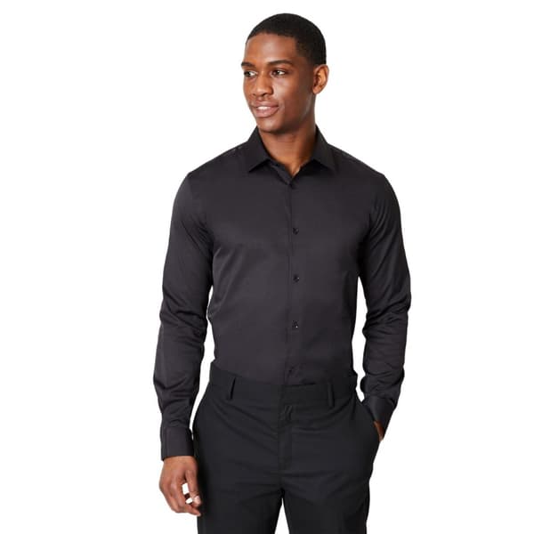 Burton Mens Easy-Iron Slim Long-Sleeved Shirt
