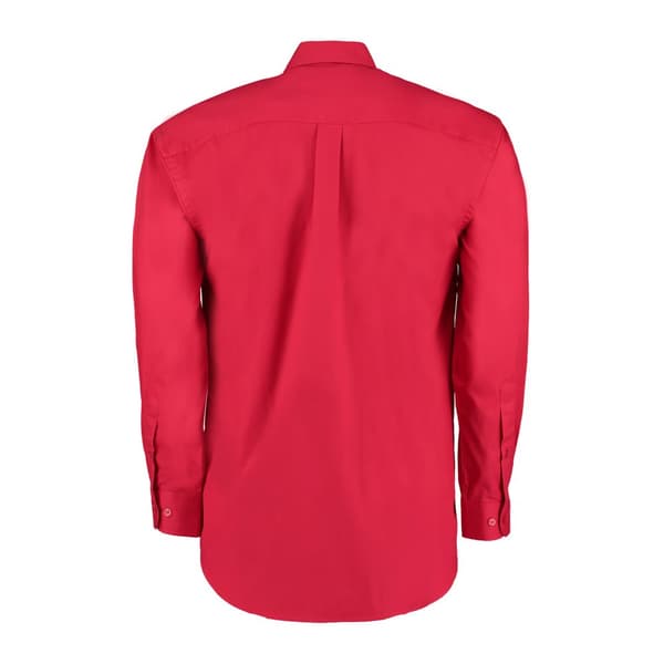 Kustom Kit Mens Oxford Classic Long-Sleeved Shirt
