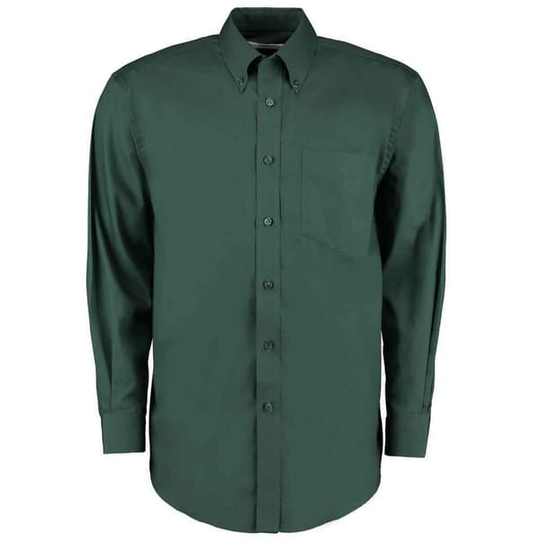 Kustom Kit Mens Oxford Classic Long-Sleeved Shirt