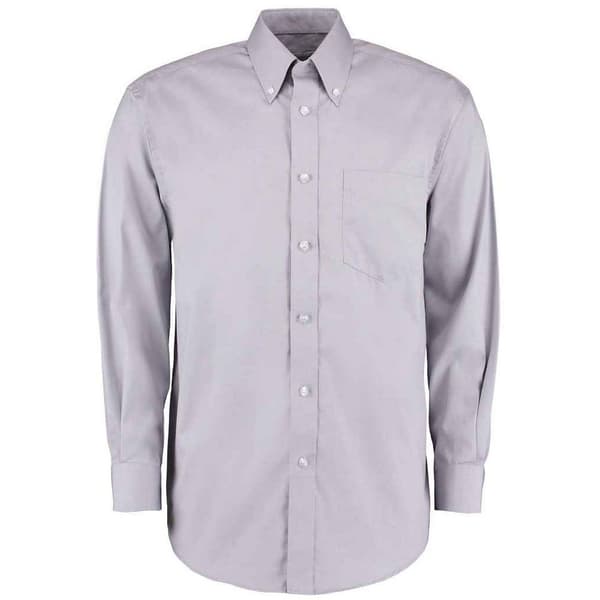 Kustom Kit Mens Oxford Classic Long-Sleeved Shirt