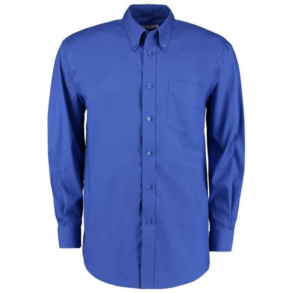 Kustom Kit Mens Oxford Classic Long-Sleeved Shirt