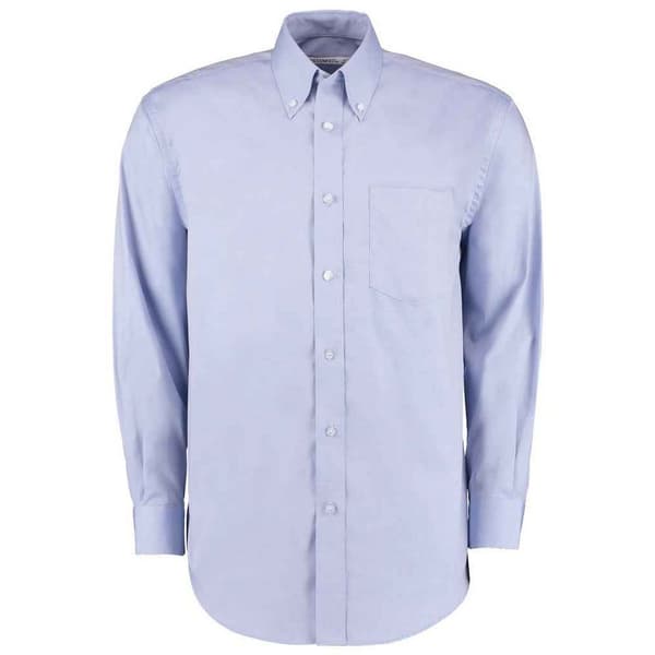 Kustom Kit Mens Oxford Classic Long-Sleeved Shirt