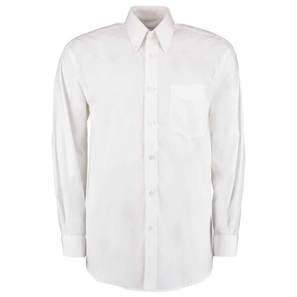 Kustom Kit Mens Oxford Classic Long-Sleeved Shirt
