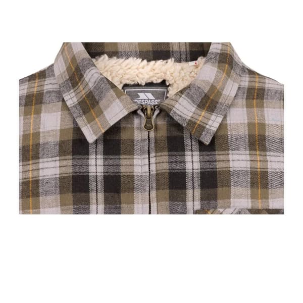 Trespass Mens Danehill Sherpa Lined Shirt