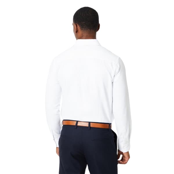 Burton Mens Basket Weave Tailored Formal Shirt