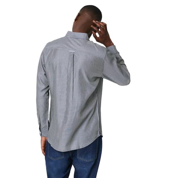 Maine Mens Classic Stripe Long-Sleeved Shirt