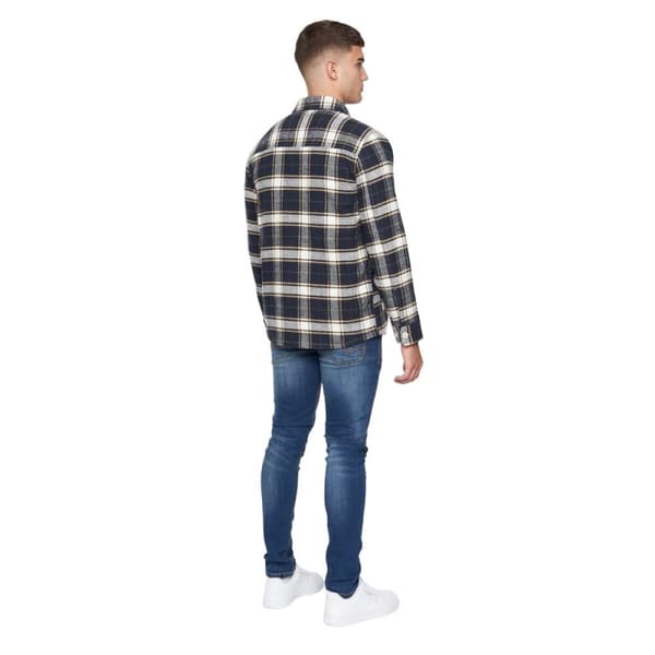 Duck and Cover Mens Francore Checked Overshirt