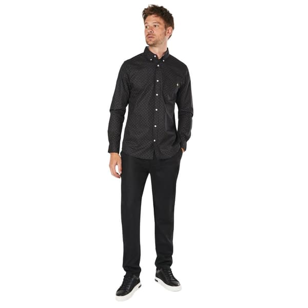 Maine Mens Geo Sphere Long-Sleeved Shirt