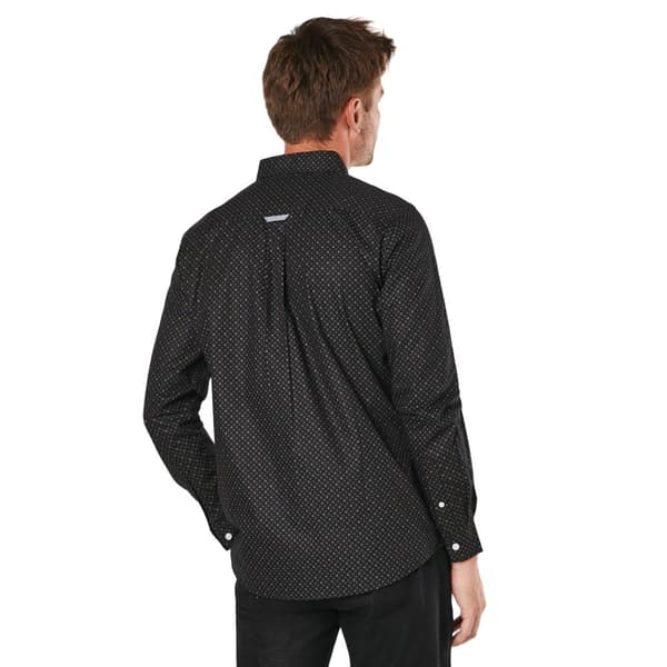 Maine Mens Geo Sphere Long-Sleeved Shirt