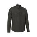 Miniatyrbillede 4 af 4: Mountain Warehouse Mens Trace Flannel Long-Sleeved Shirt