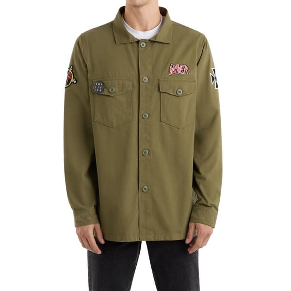 Amplified Slayer Military Overshirt för herrar