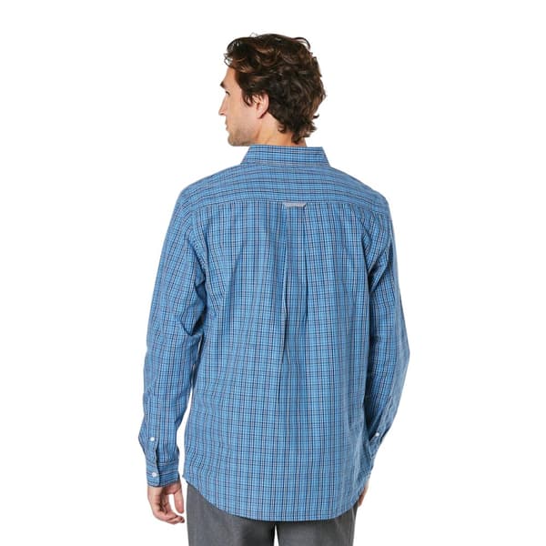 Maine Mens Berg Check Long-Sleeved Shirt