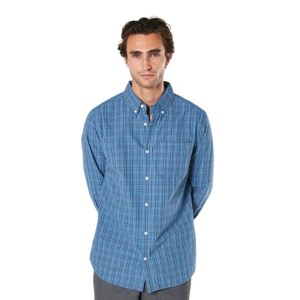 Maine Mens Berg Check Long-Sleeved Shirt
