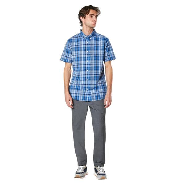 Maine Mens Blake Check Short-Sleeved Shirt