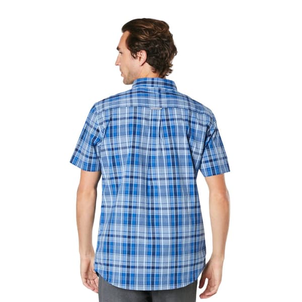 Maine Mens Blake Check Short-Sleeved Shirt