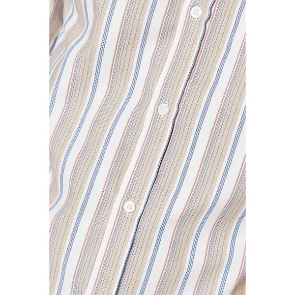 Maine Kortärmad skjorta Oxford Stripe för herrar