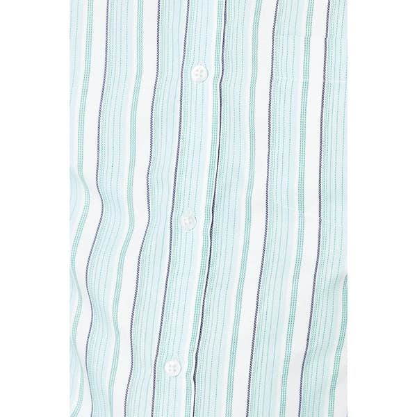 Maine Kortärmad skjorta Oxford Stripe för herrar