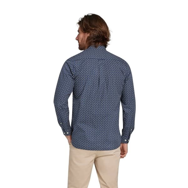 Raging Bull Mens Geometric Long-Sleeved Shirt