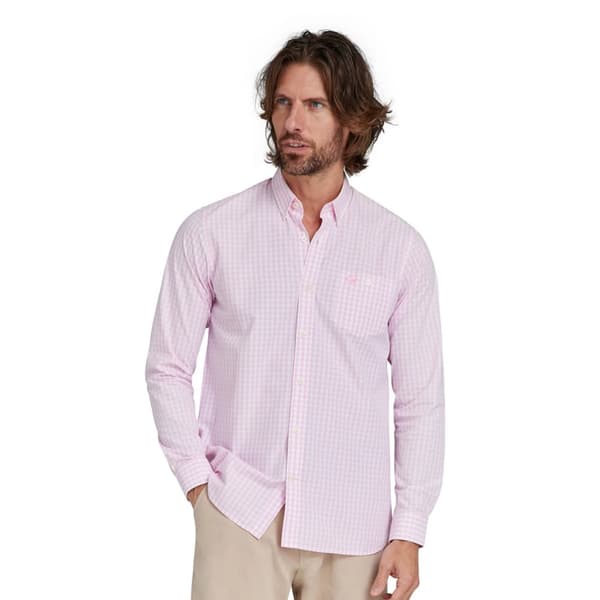 Raging Bull Mens Gingham Classic Long-Sleeved Shirt