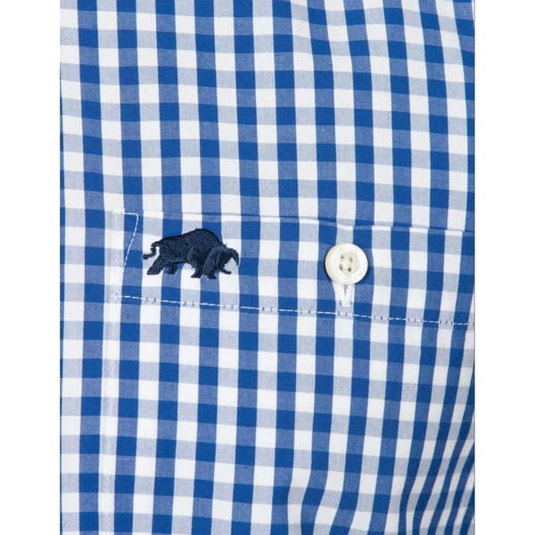 Raging Bull Mens Gingham Classic Long-Sleeved Shirt